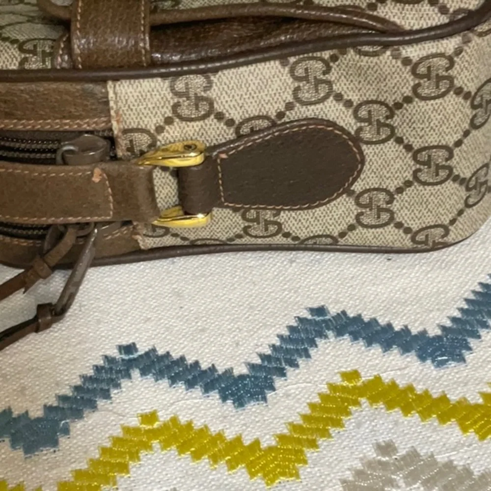 Gucci vintage GG Supreme Web Sherry Line Shoulder Bag - Picture 12 of 16